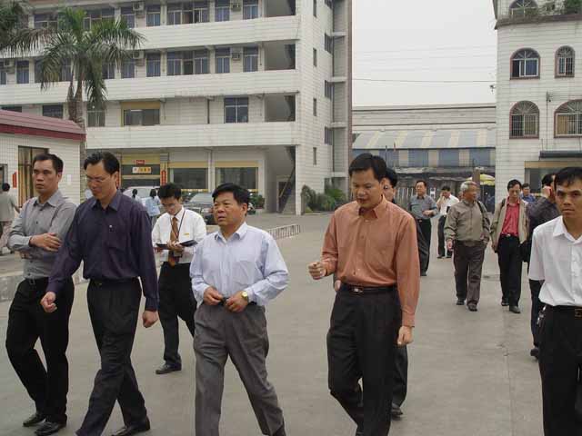 中国有色金属协会光临我公司参观领导