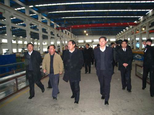 3.15活动期间，江苏省委组织部、徐州市政协辅导别离到我司参观、调查