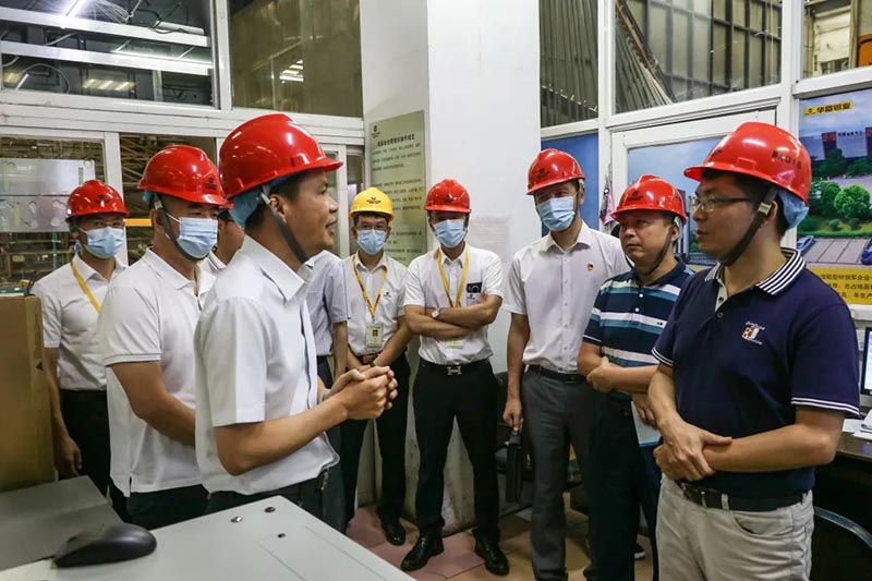 科技创新引领高质量发展|南海区市监局,狮山镇市监所一行光临南宫NG28集团调研领导工作
