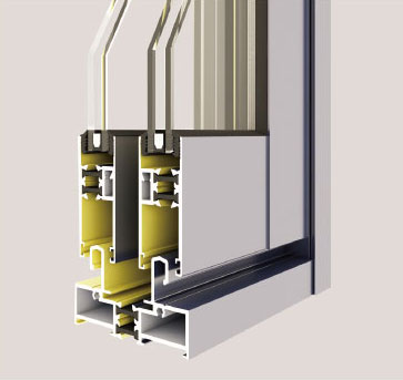B-WGR18隔热节能推拉系列