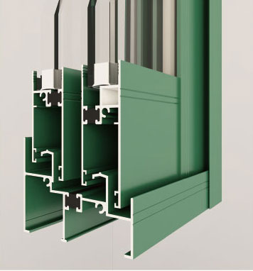 WGR80A隔热节能推拉系列